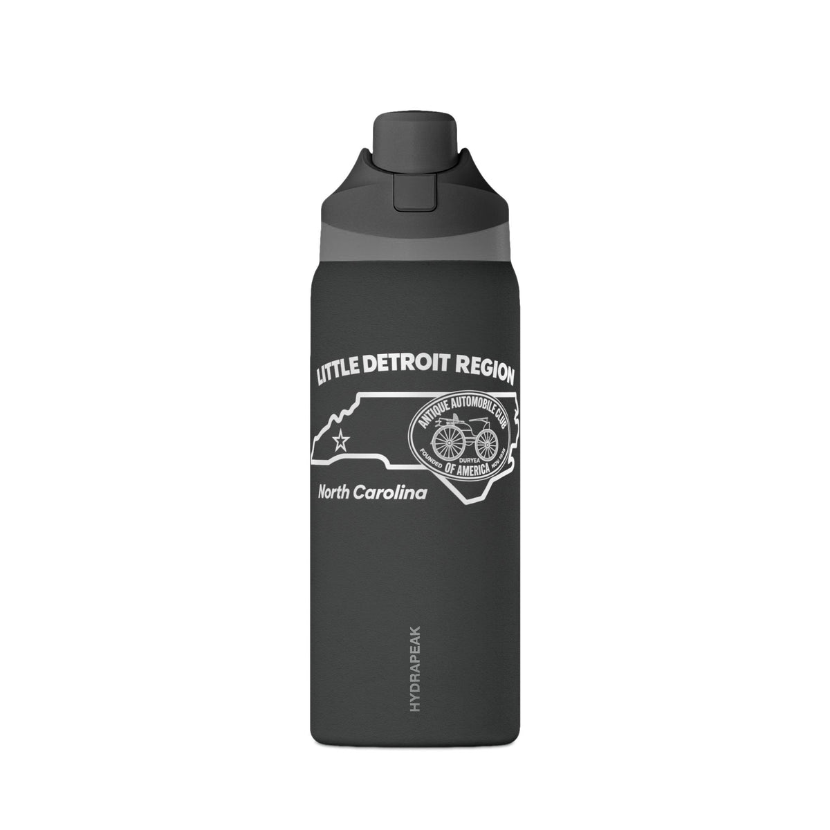 Little Detroit Region North Carolina 32oz Insulated Water Bottle