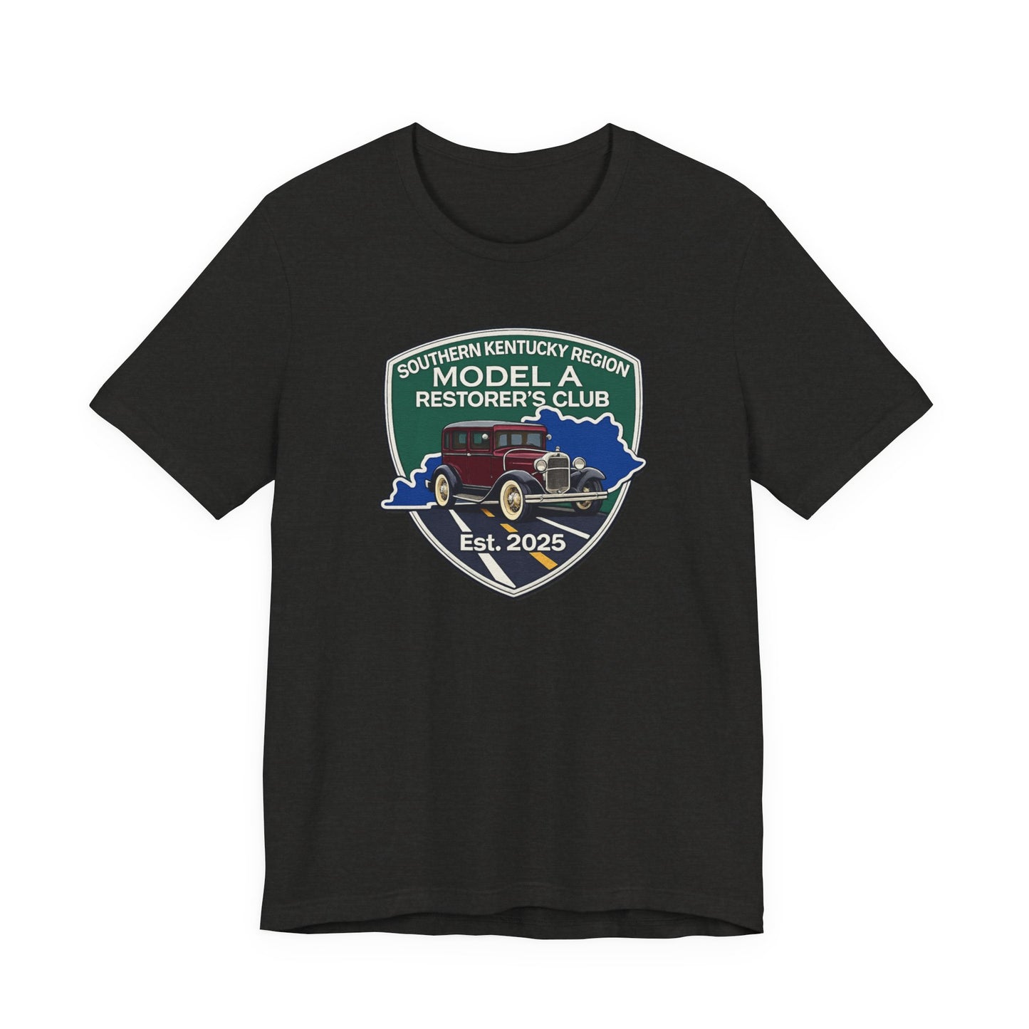 Southern Kentucky Region Model A Restorer's Club T-Shirt — Southern Kentucky Region Est. 2025