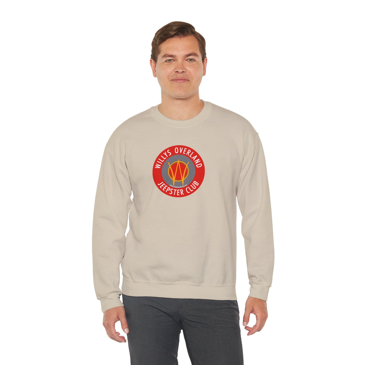 Willys Overland Jeepster Club Sweatshirt - Unisex Heavy Blend™ Crewneck Sweatshirt