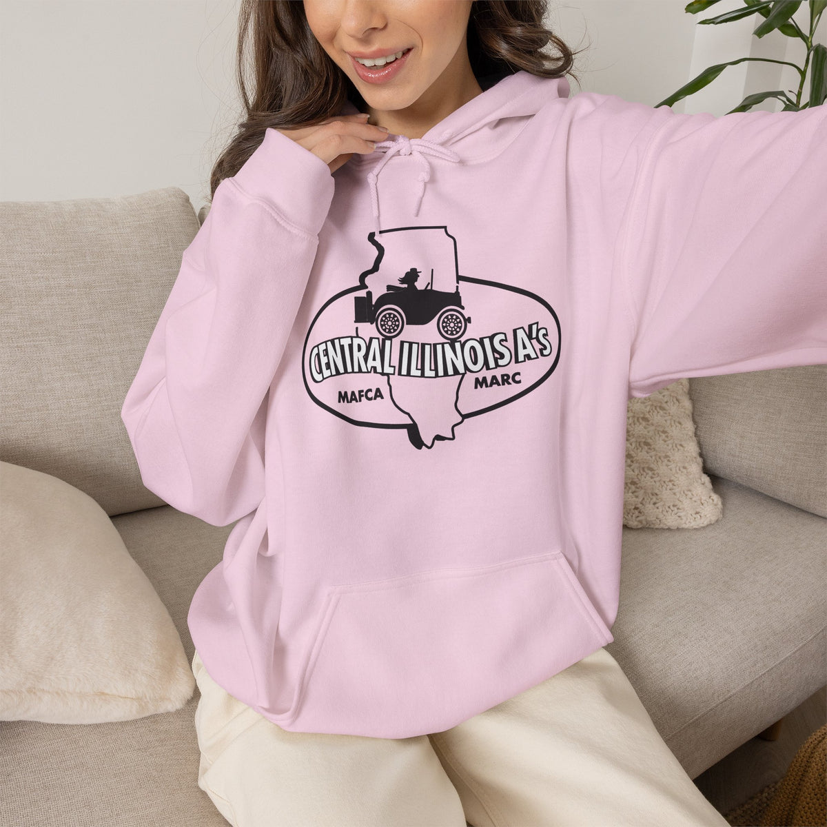 Central Illinois A's Hoodie — Unisex Heavy Blend™ Hooded Sweatshirt