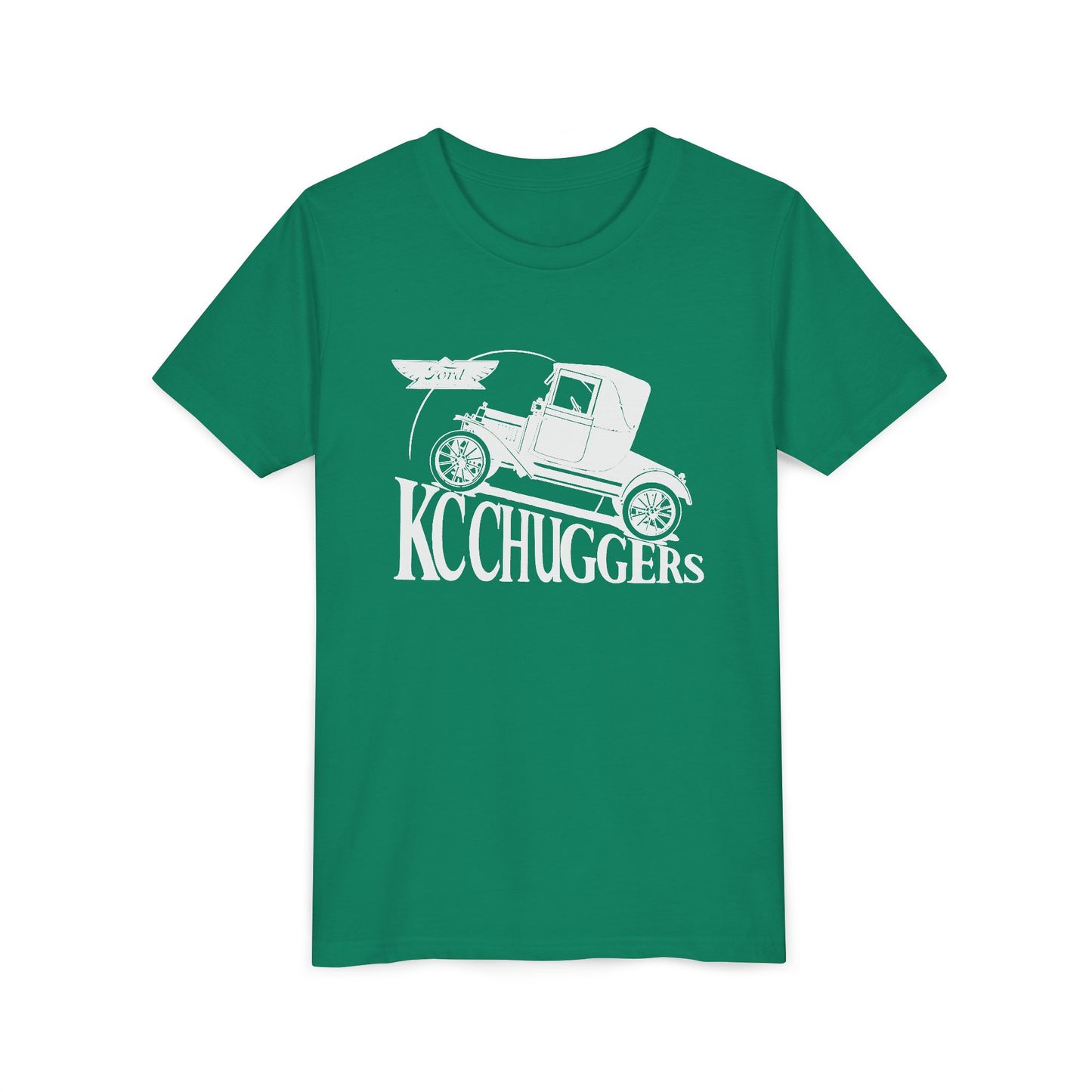 KC Chuggers Vintage Car Youth Tee