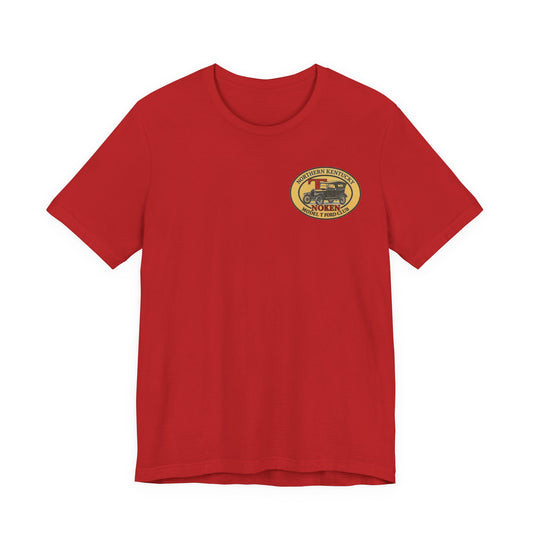 Northern Kentucky NOKEN Vintage Car T-Shirt — Front and Back Logos