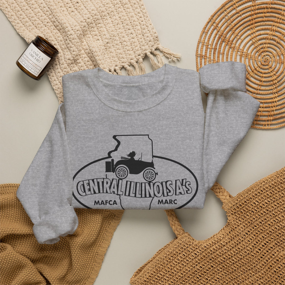 Central Illinois A's Sweatshirt - Unisex Heavy Blend™ Crewneck Sweatshirt
