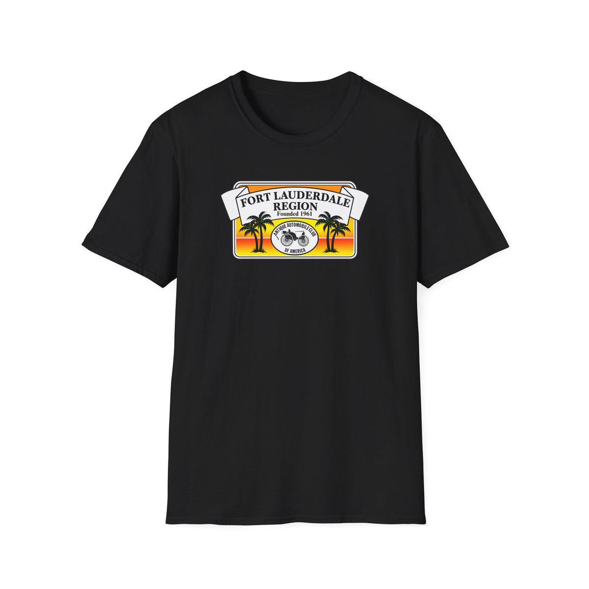 Fort Lauderdale Region AACA - Unisex Softstyle T-Shirt