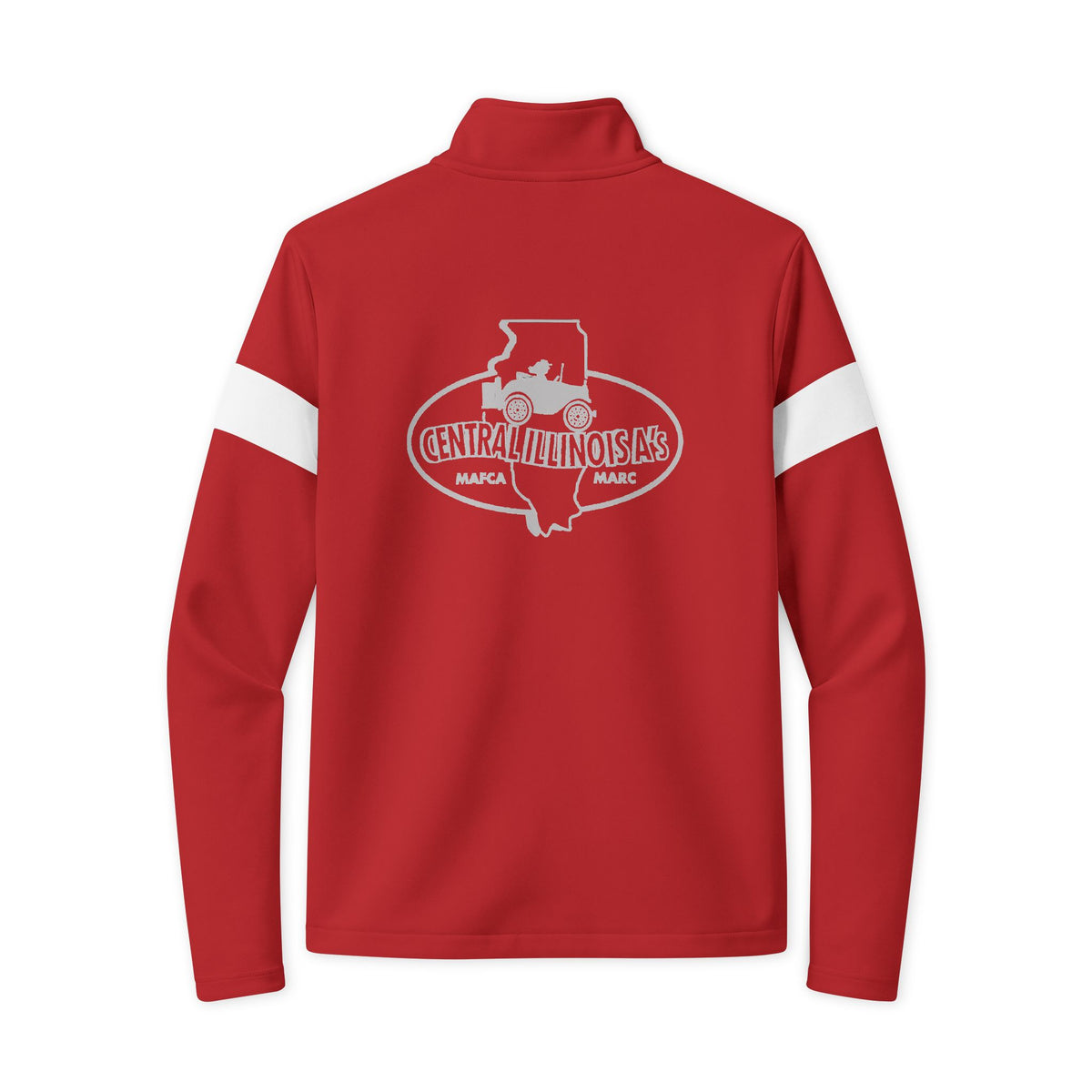 Central Illinois A's Travel Full-Zip Jacket - Front and Back Logos
