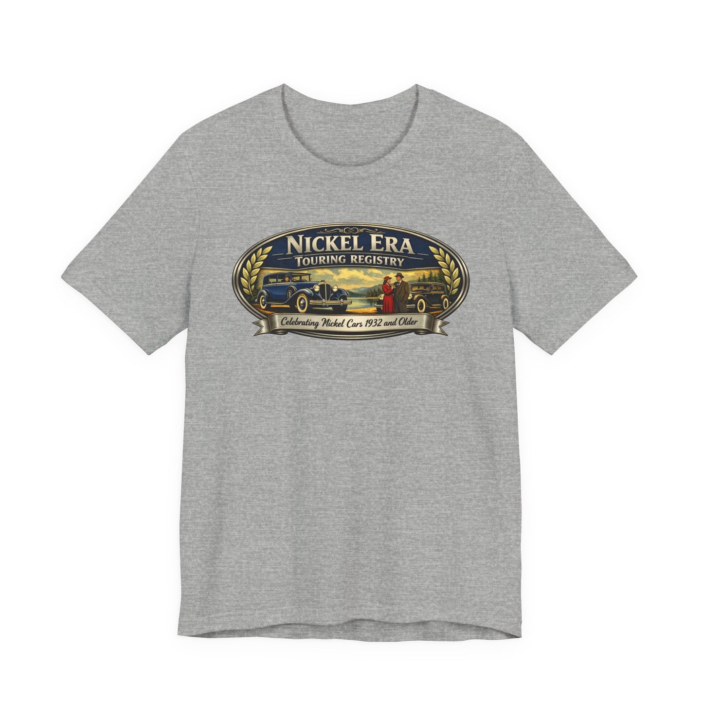 Nickel Era Touring Registry Tee — Celebrating Model Cars 1932 and Older