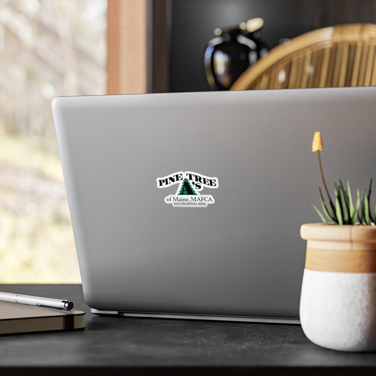 Pine Tree A's of Maine, MAFCA Vinyl Kiss-Cut Sticker