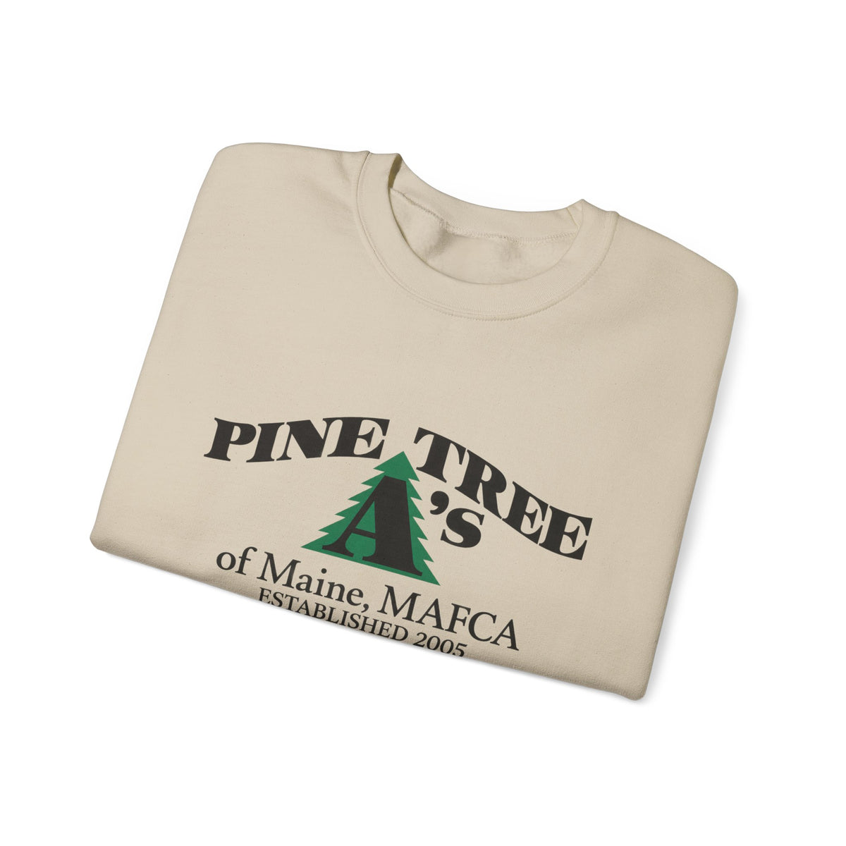 Pine Tree A's of Maine, MAFCA — Unisex Heavy Blend™ Crewneck Sweatshirt