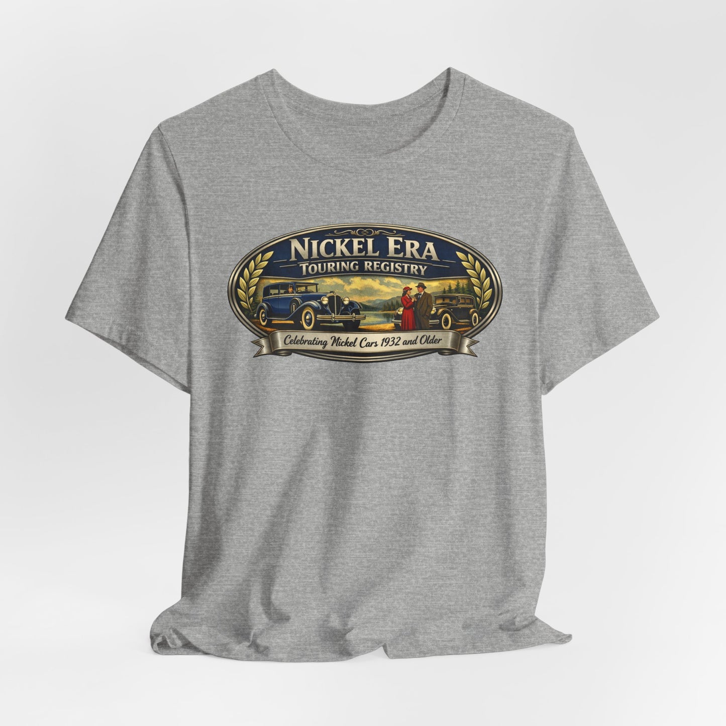 Nickel Era Touring Registry Tee — Celebrating Model Cars 1932 and Older