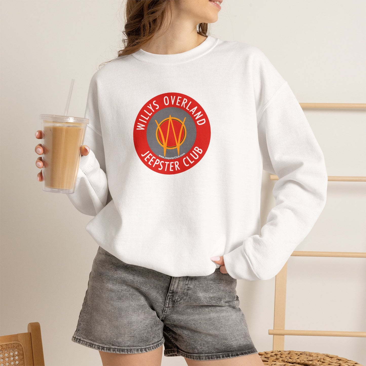 Willys Overland Jeepster Club Sweatshirt - Unisex Heavy Blend™ Crewneck Sweatshirt