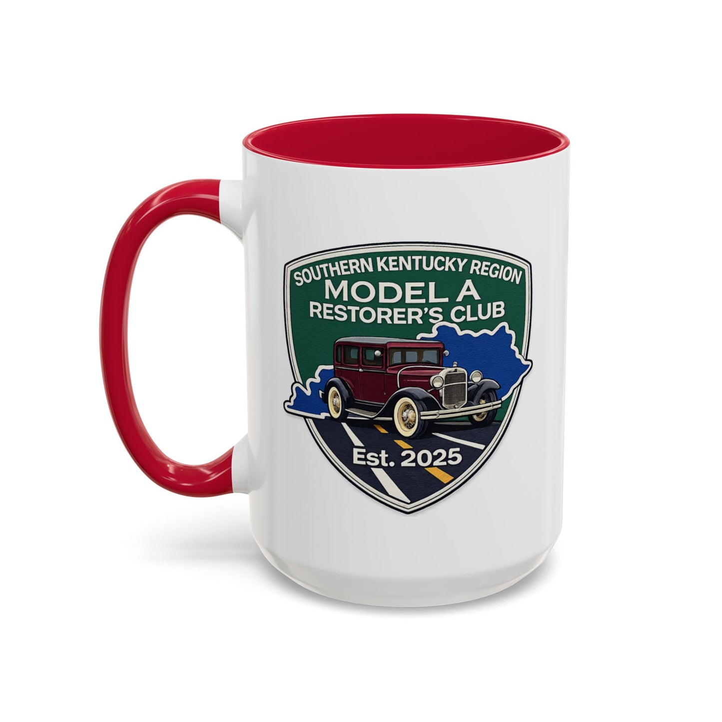 Southern Kentucky Region Model A Restorer's Club Club Mug — Southern Kentucky Region Est. 2025 (11oz/15oz)