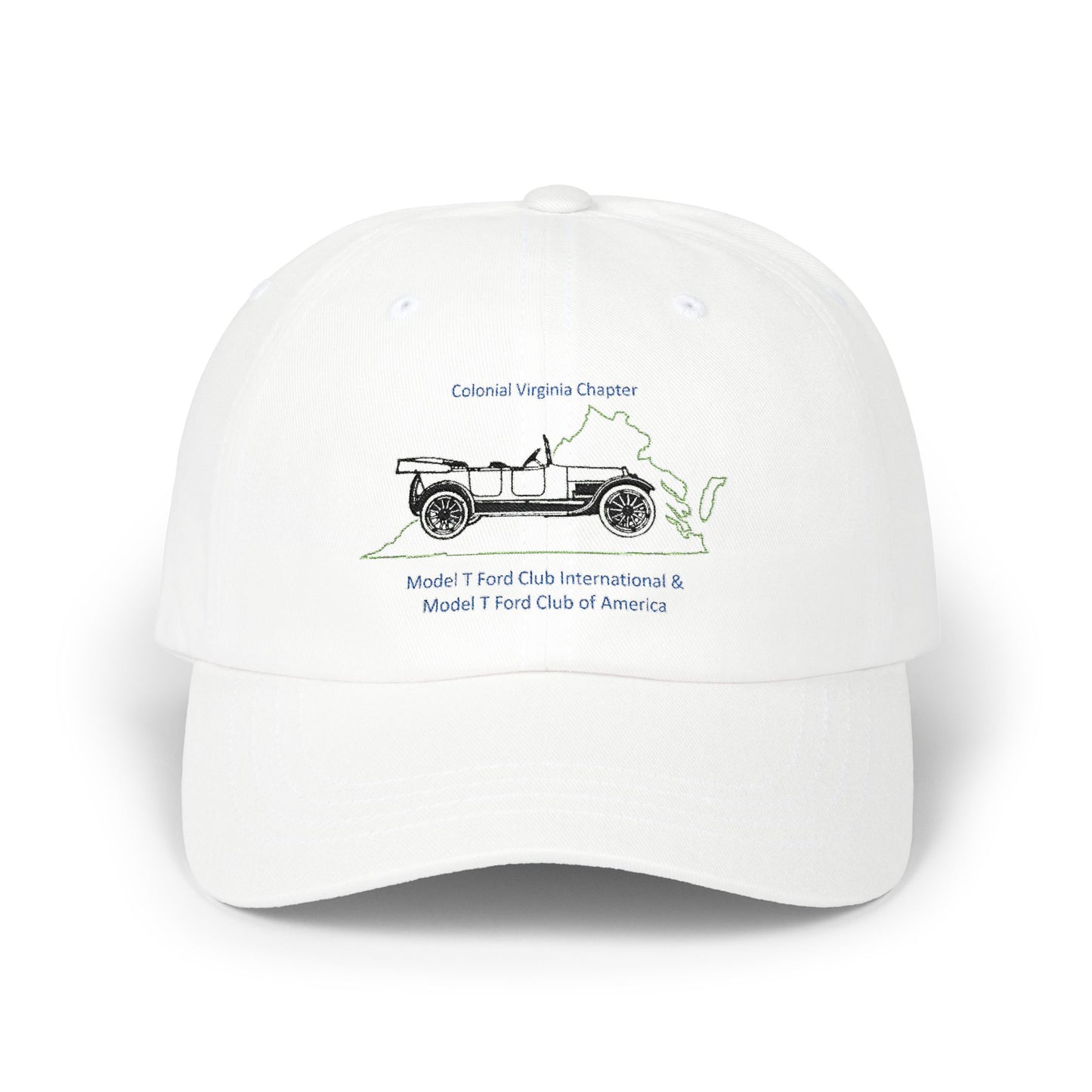 Colonial Virginia Chapter Classic Dad Cap — Embroidered Baseball Hat
