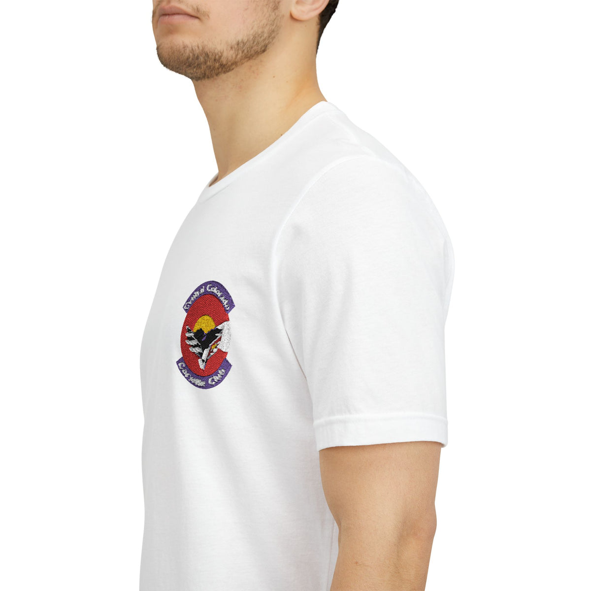 Central Colorado Corvette Club - Embroidered Unisex Soft Style Tee