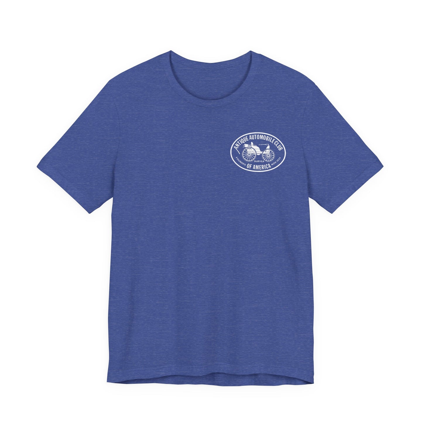 Shenandoah Region AACA Tee — Small AACA Front Logo and Large Shenandoah Region AACA Back Logo