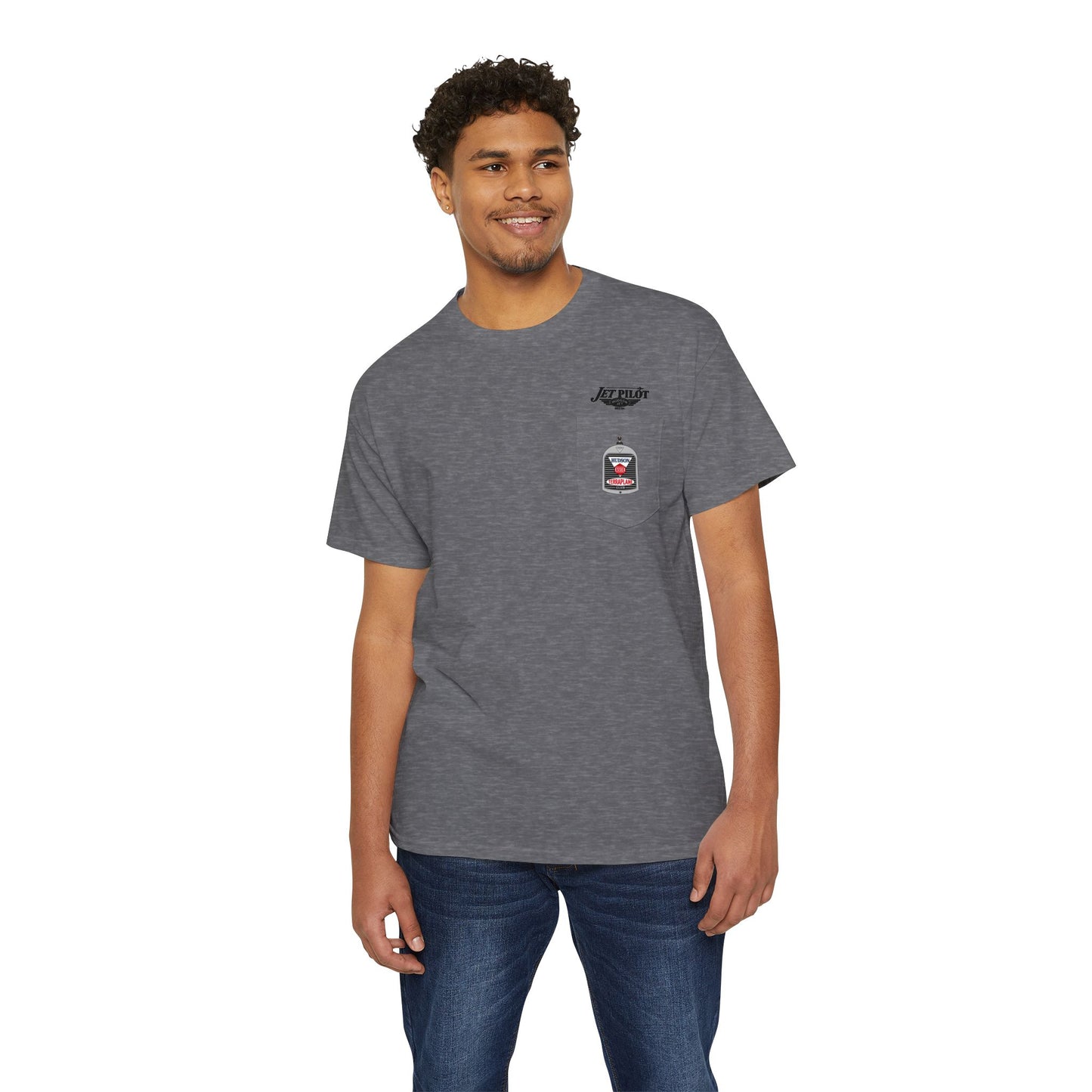 Hudson Essex Terraplane Club "Jet Pilot" Pocket Tee