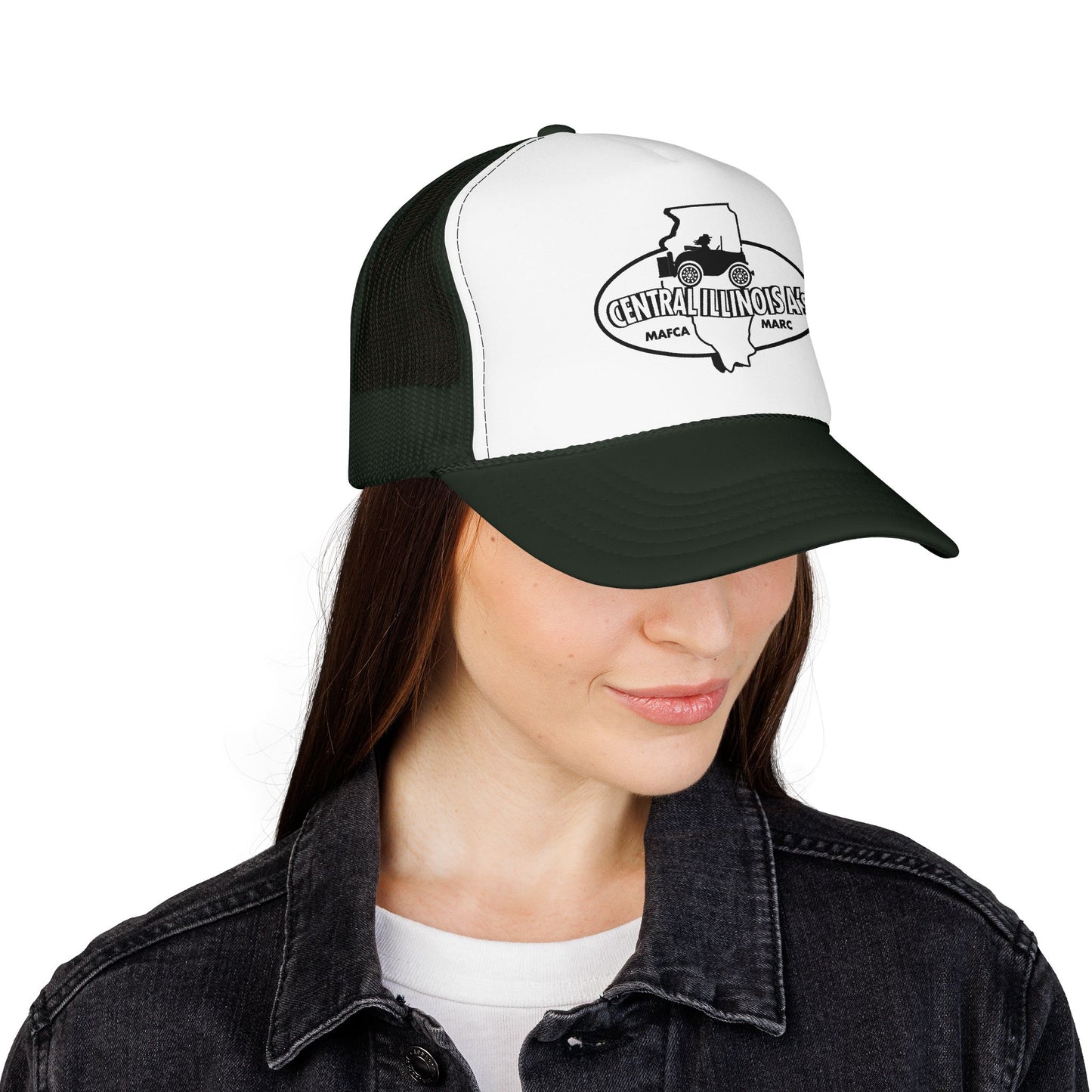 Central Illinois A's Foam Trucker Hat - Printed