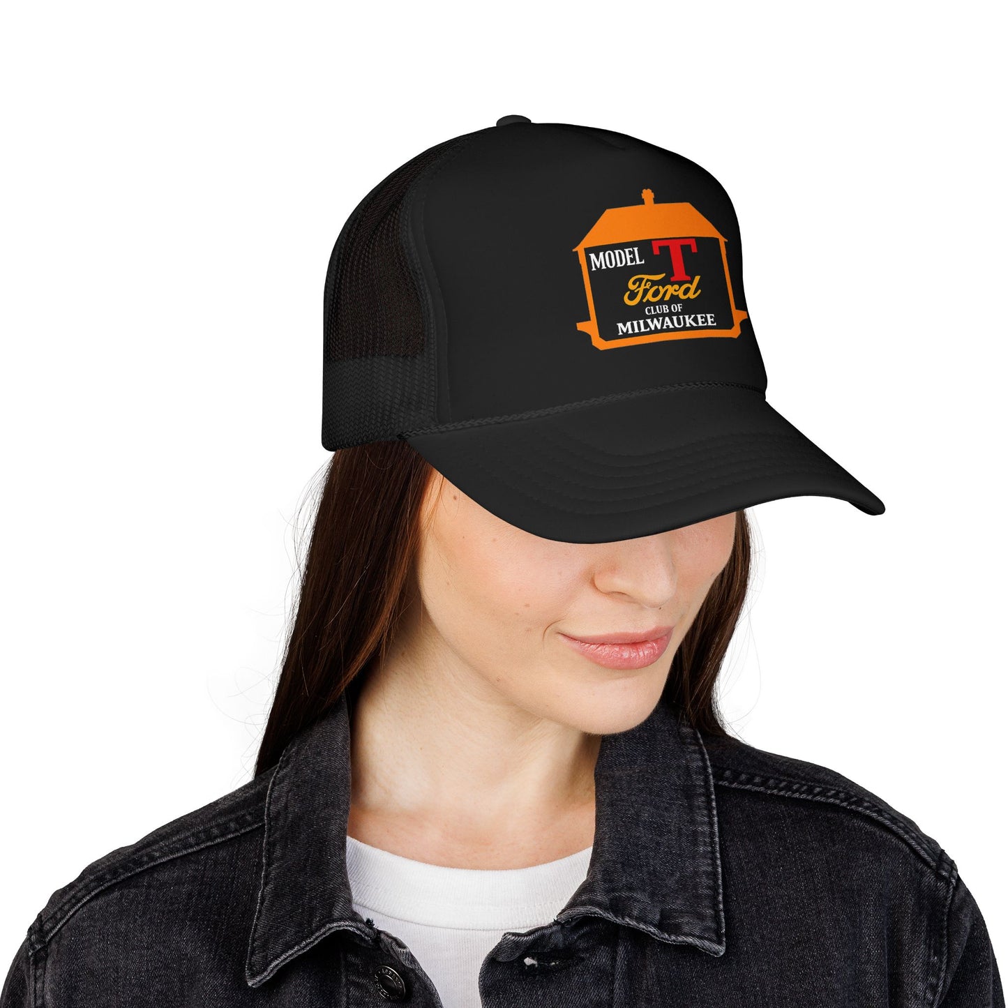Greater Milwaukee Model T Ford Club - Model T Ford Milwaukee Vintage Truckers Hat (Printed)