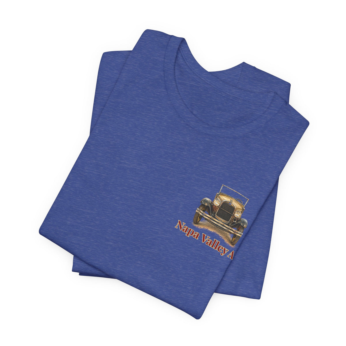 Napa Valley A's Tee — Small Front Logo and Large Back Logo