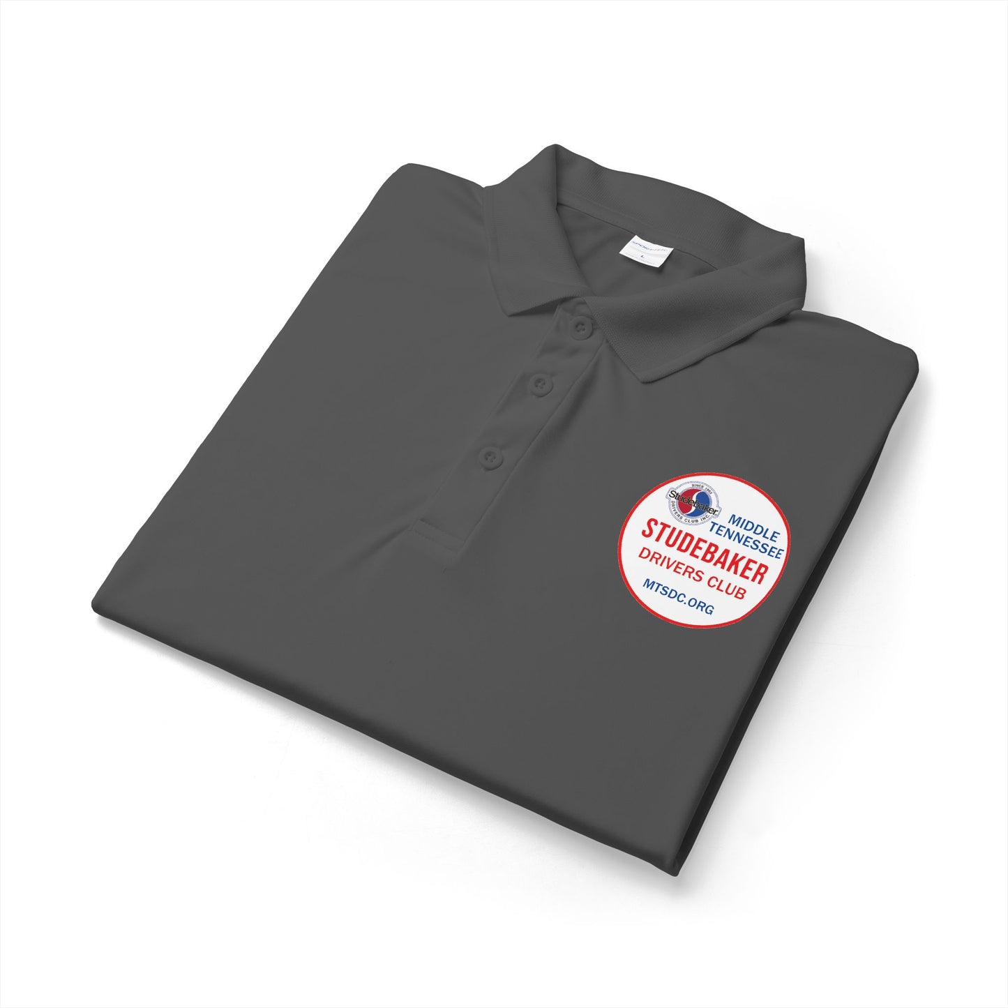 Middle Tennessee Studebaker Drivers Club Chapter Printed Polo Shirt