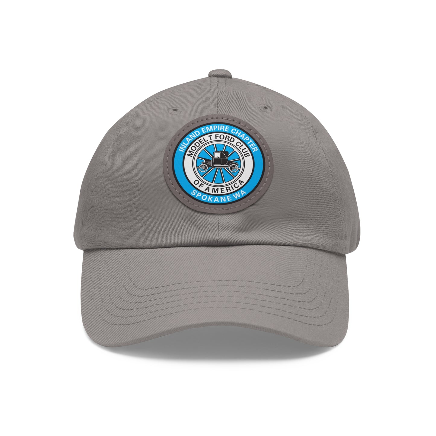 Inland Empire Chapter MTFCA Dad Hat with Leather Patch (Round)