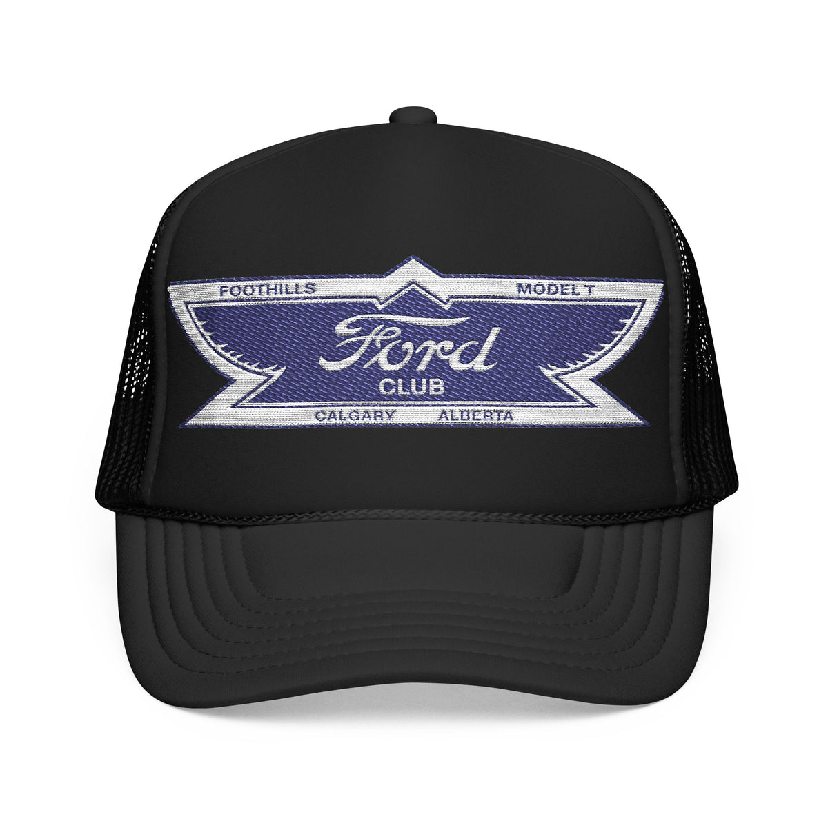 Foothills Model T Club Embroidered Foam Trucker Hat