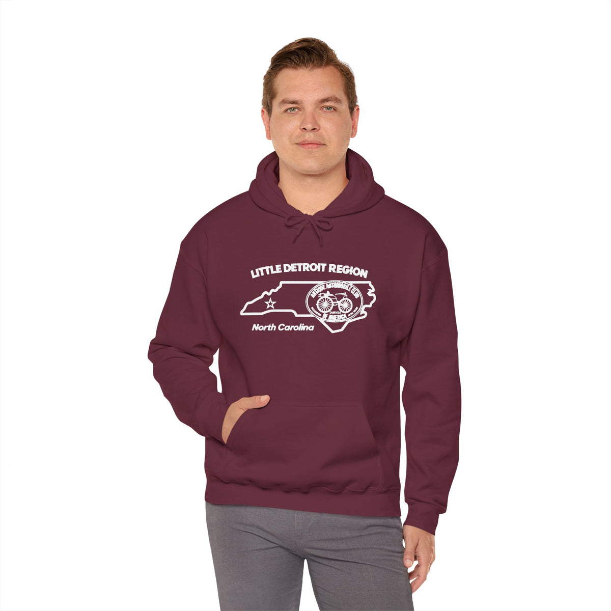 Little Detroit Region AACA Unisex Heavy Blend™ Hooded Sweatshirt