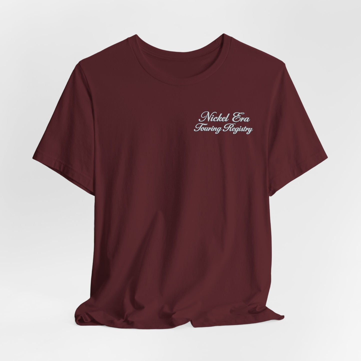 Nickel Era Touring Registry Chest Tee - Casual Cotton T-Shirt
