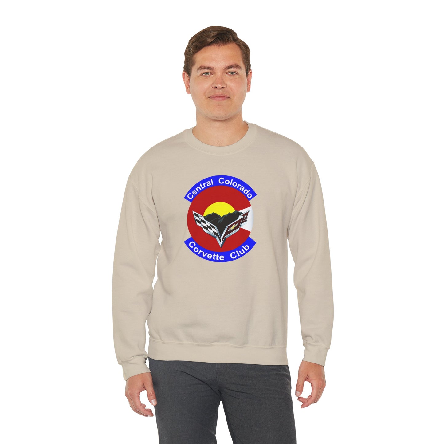 Central Colorado Corvette Club Crewneck Sweatshirt