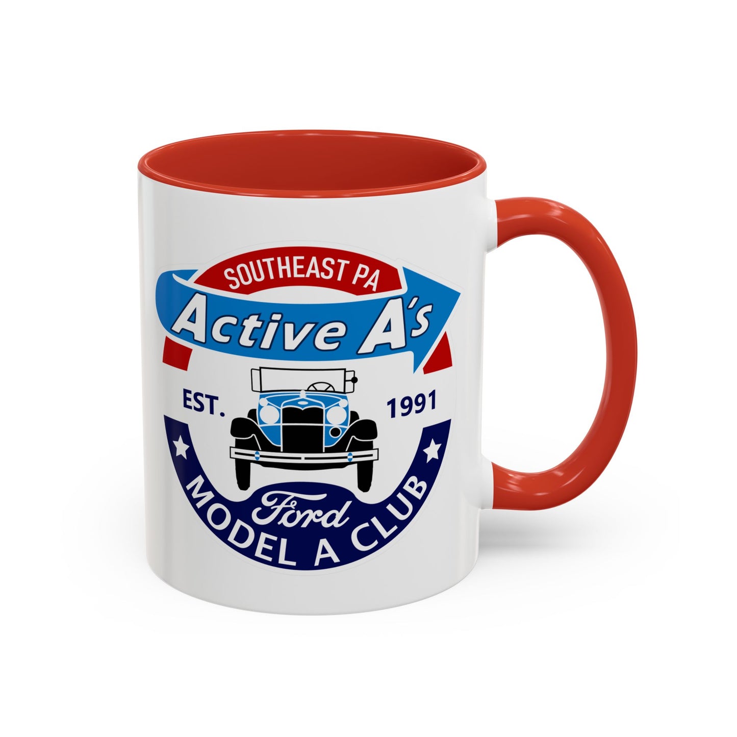 Active A's Ford Model A Club Coffee Mug — (11/15 oz)