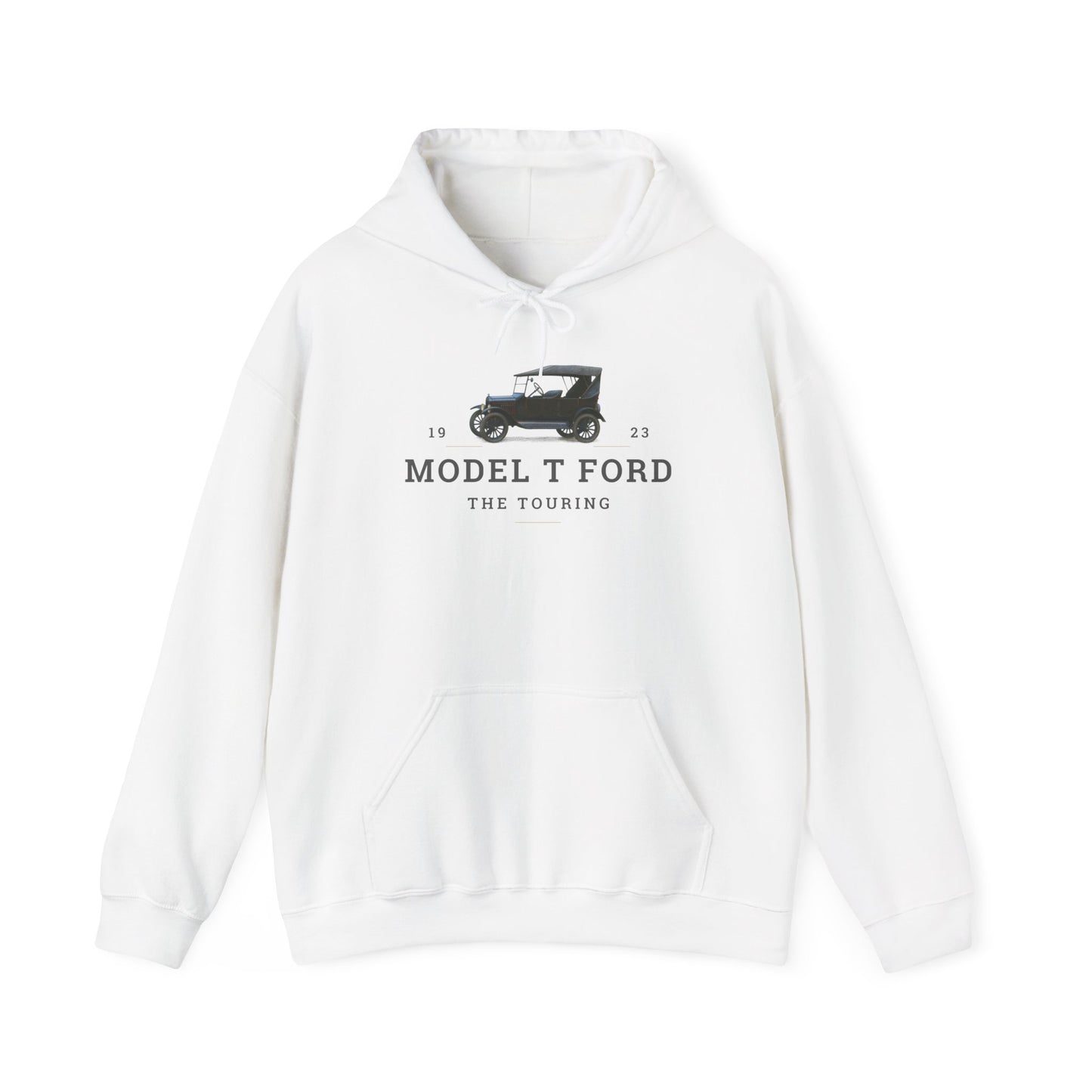 1923 Model T Ford Touring Hoodie – Vintage Touring Car Graphic Sweatshirt