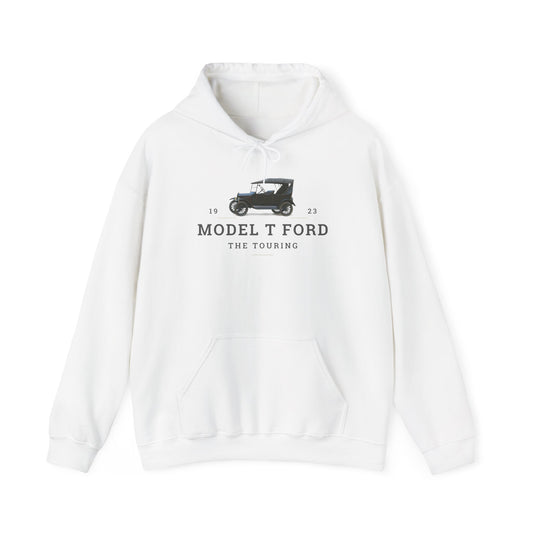 1923 Model T Ford Touring Hoodie – Vintage Touring Car Graphic Sweatshirt