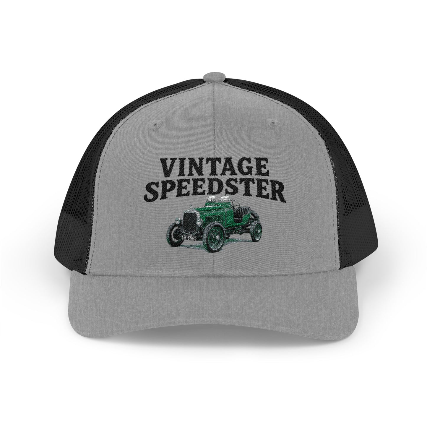 Vintage Speedster Trucker Cap — Snapback Hat Printed