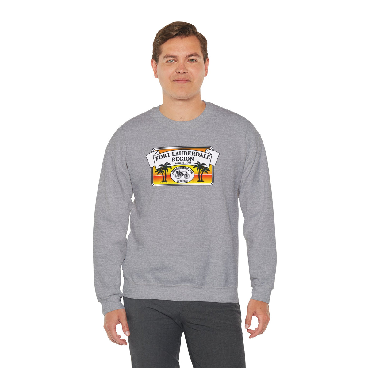 Fort Lauderdale Region AACA Unisex Heavy Blend™ Crewneck Sweatshirt