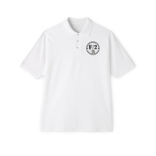 Half-Fast Motoring Society Men's Polo Shirt — Embroidered Golf & Workwear Short Sleeve