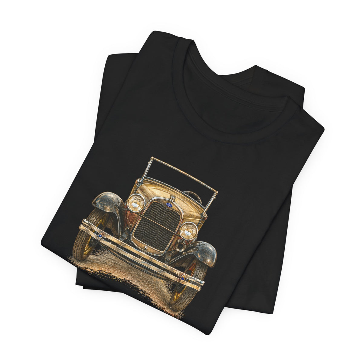 Napa Valley A’s Vintage Car Tee - Large Front Logo