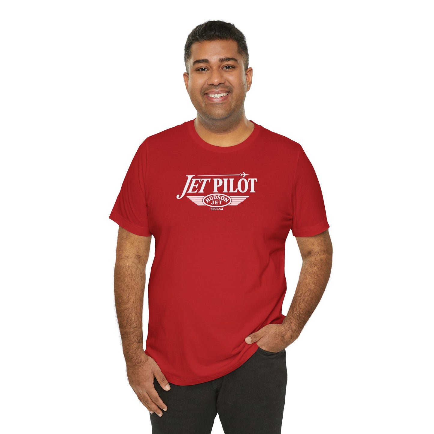 Hudson Essex Terraplane Club "Jet Pilot" Tee - Unisex Jersey Short Sleeve Tee
