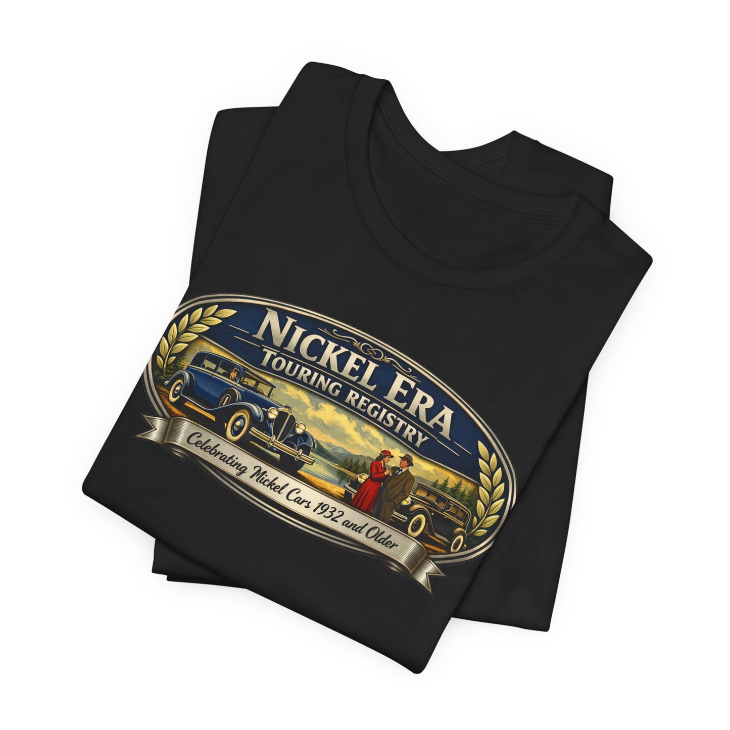 Nickel Era Touring Registry Tee — Celebrating Model Cars 1932 and Older