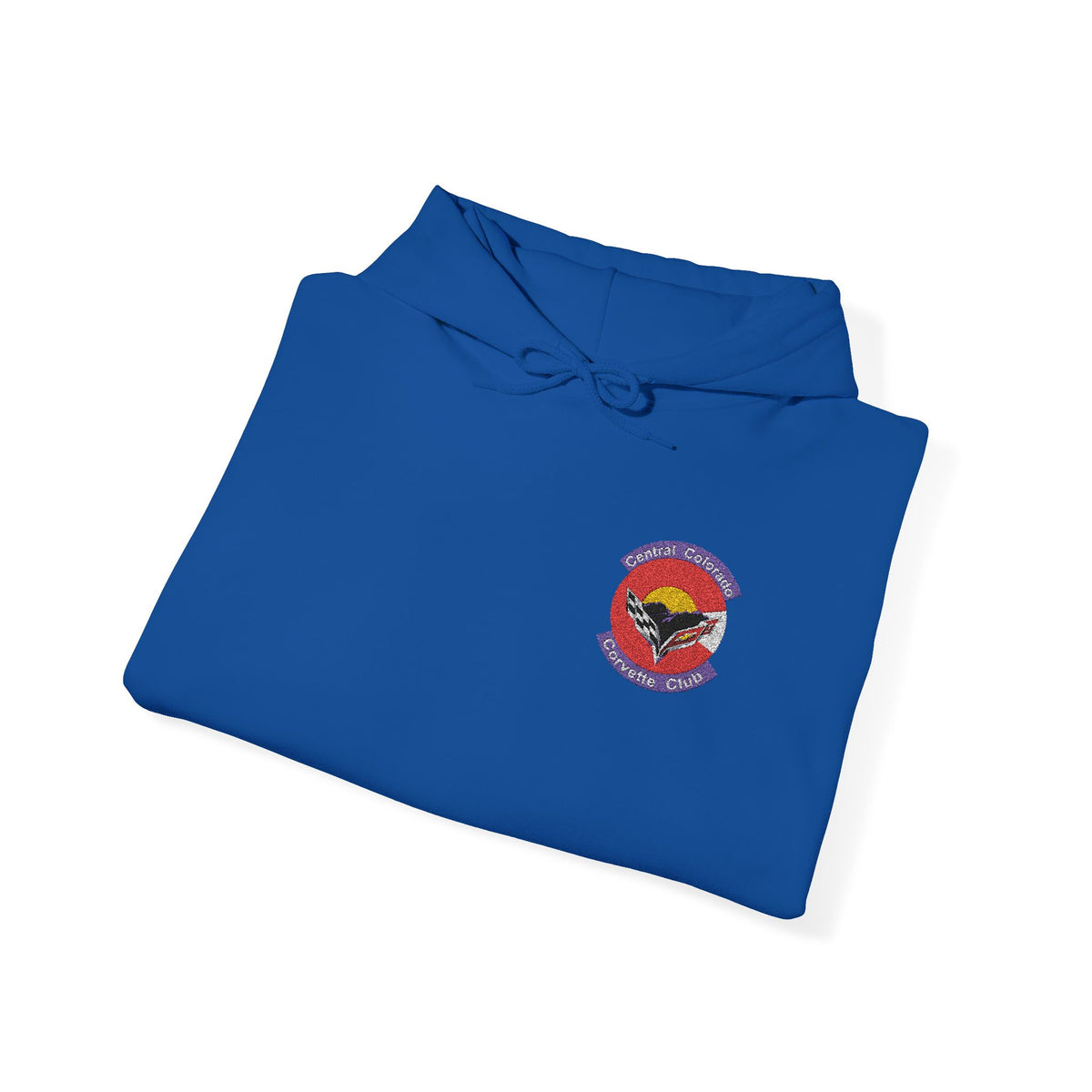 Central Colorado Corvette Club Embroidered Hoodie