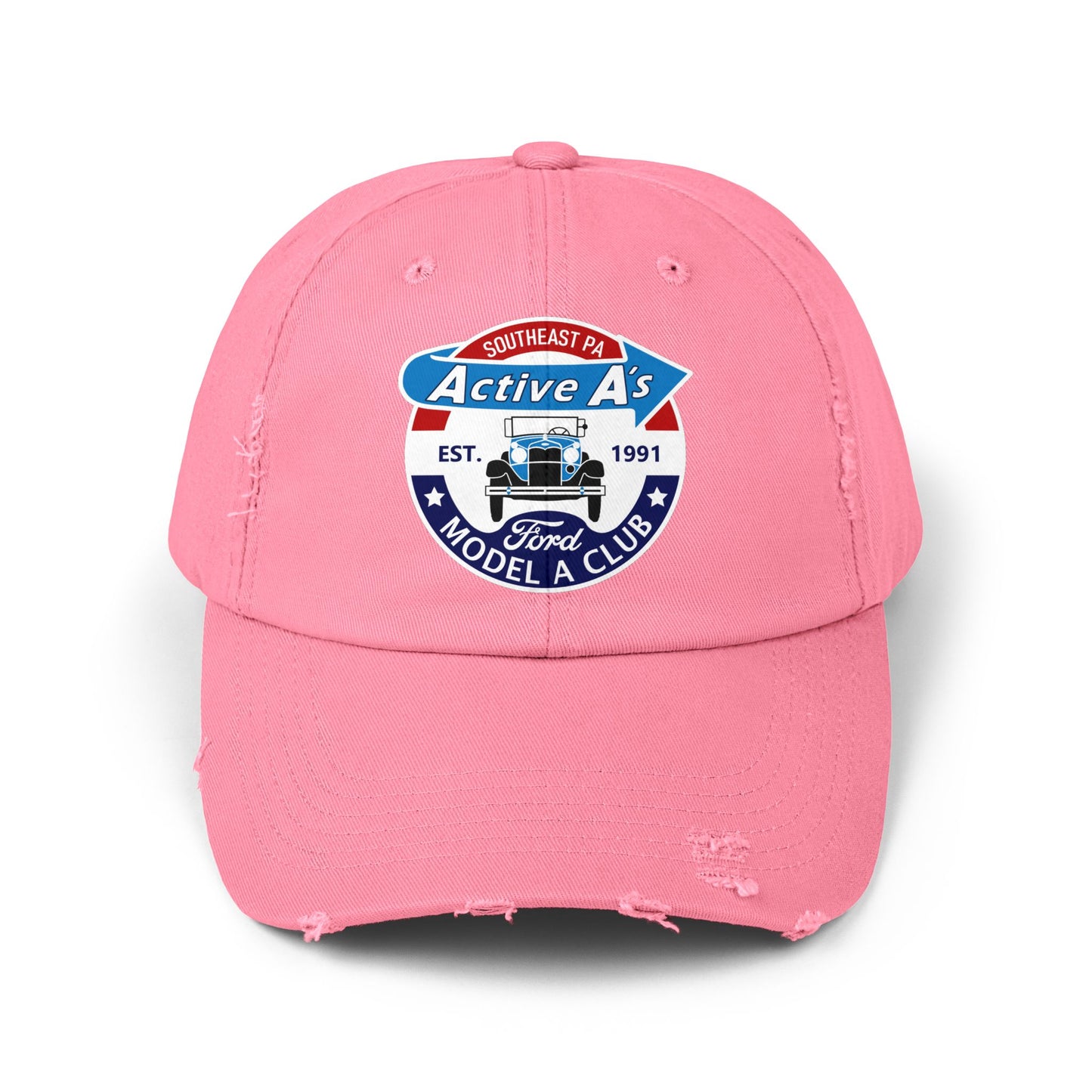 Active A's Ford Model A Club Distressed Cap (Printed)