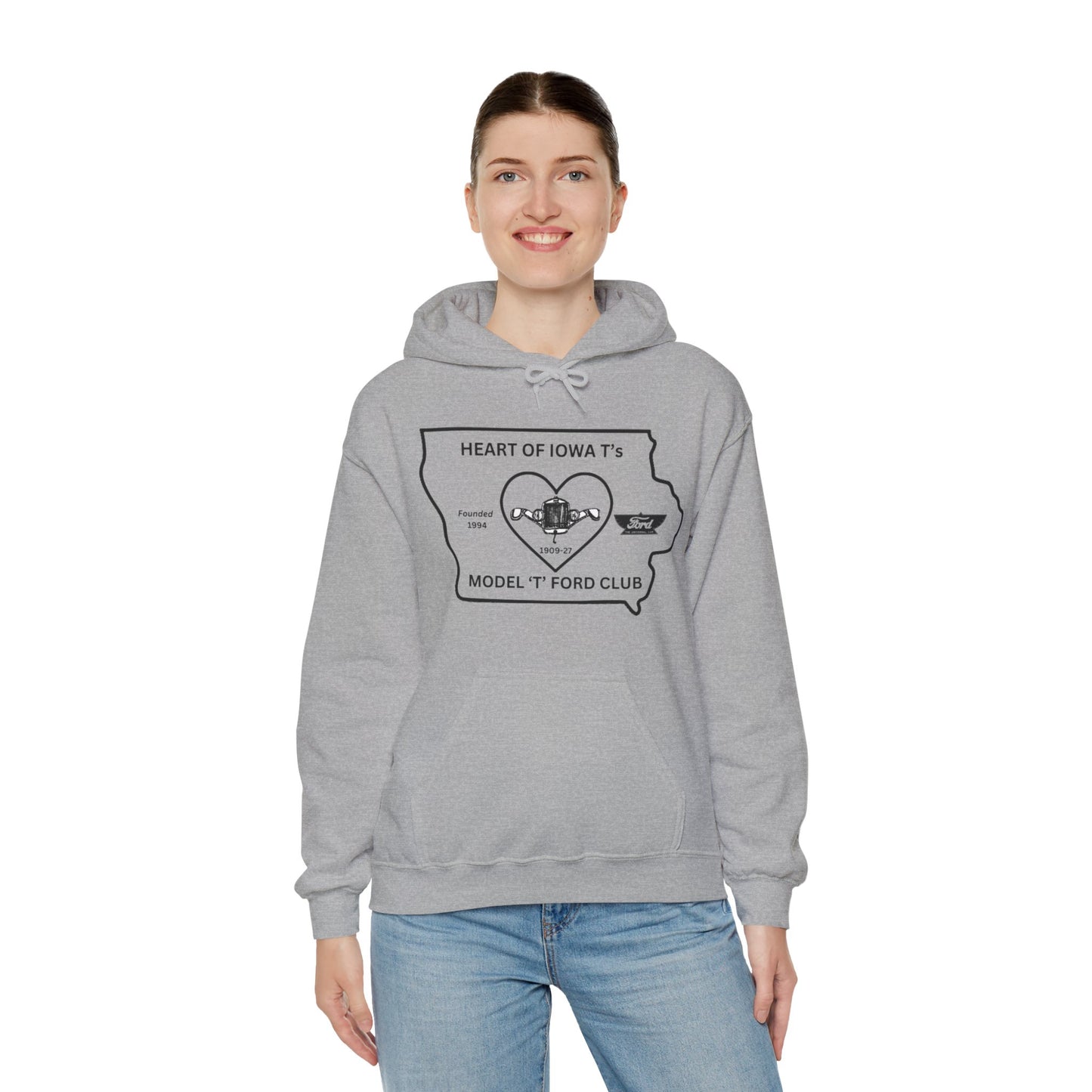 Heart of Iowa T's Unisex Heavy Blend™ Hooded Sweatshirt