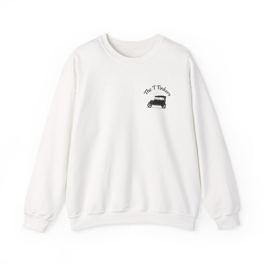 The T Tinkers of Southern NJ (front and back print) Unisex Heavy Blend™ Crewneck Sweatshirt