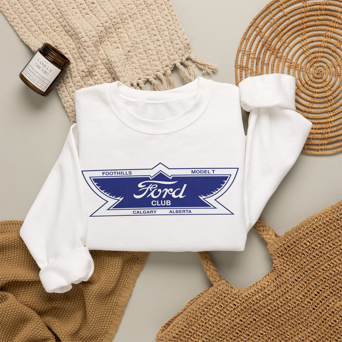 Foothills Model T Club Unisex Heavy Blend™ Crewneck Sweatshirt
