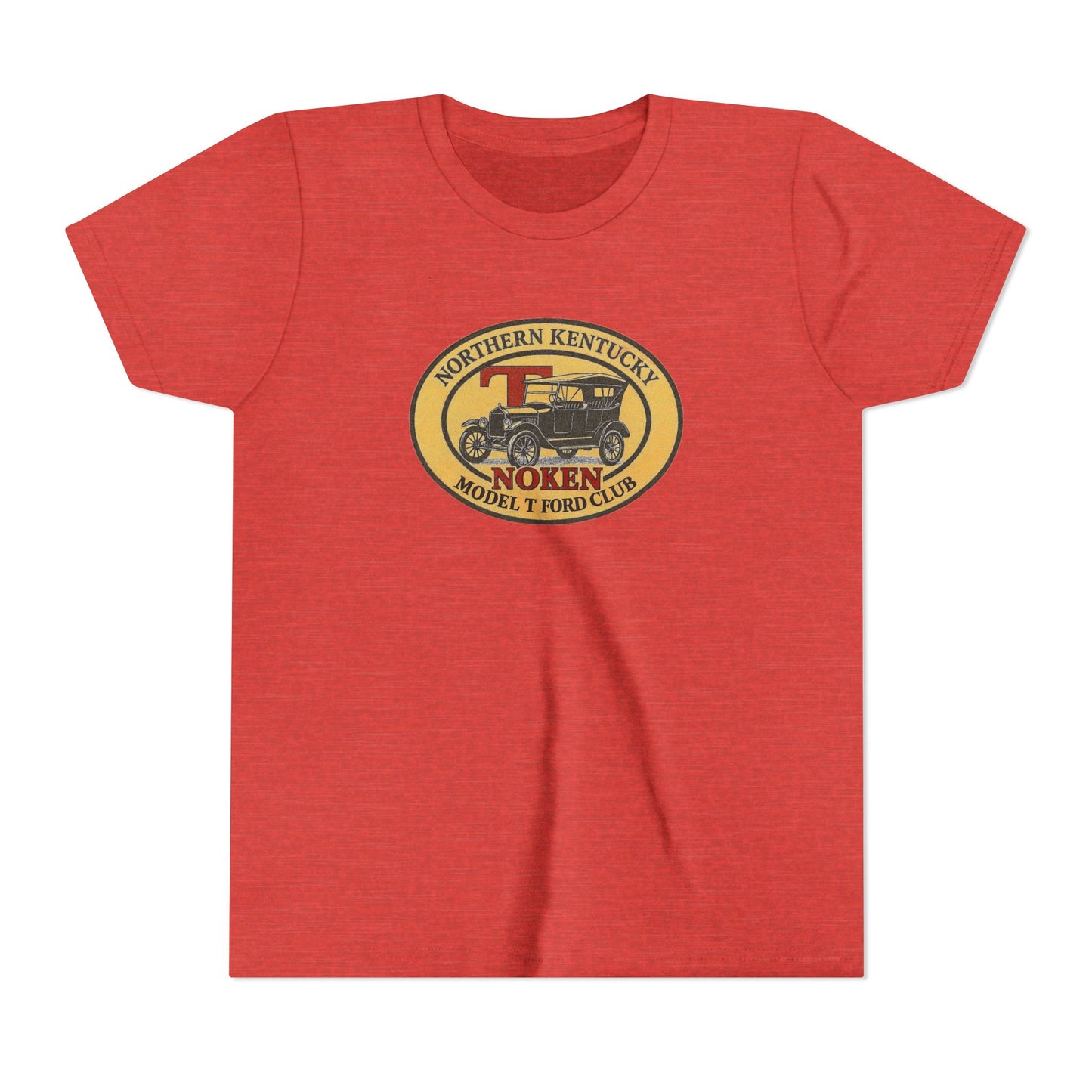 Northern Kentucky Model T Ford Club (NOKEN) Vintage Car Logo - Youth Tee