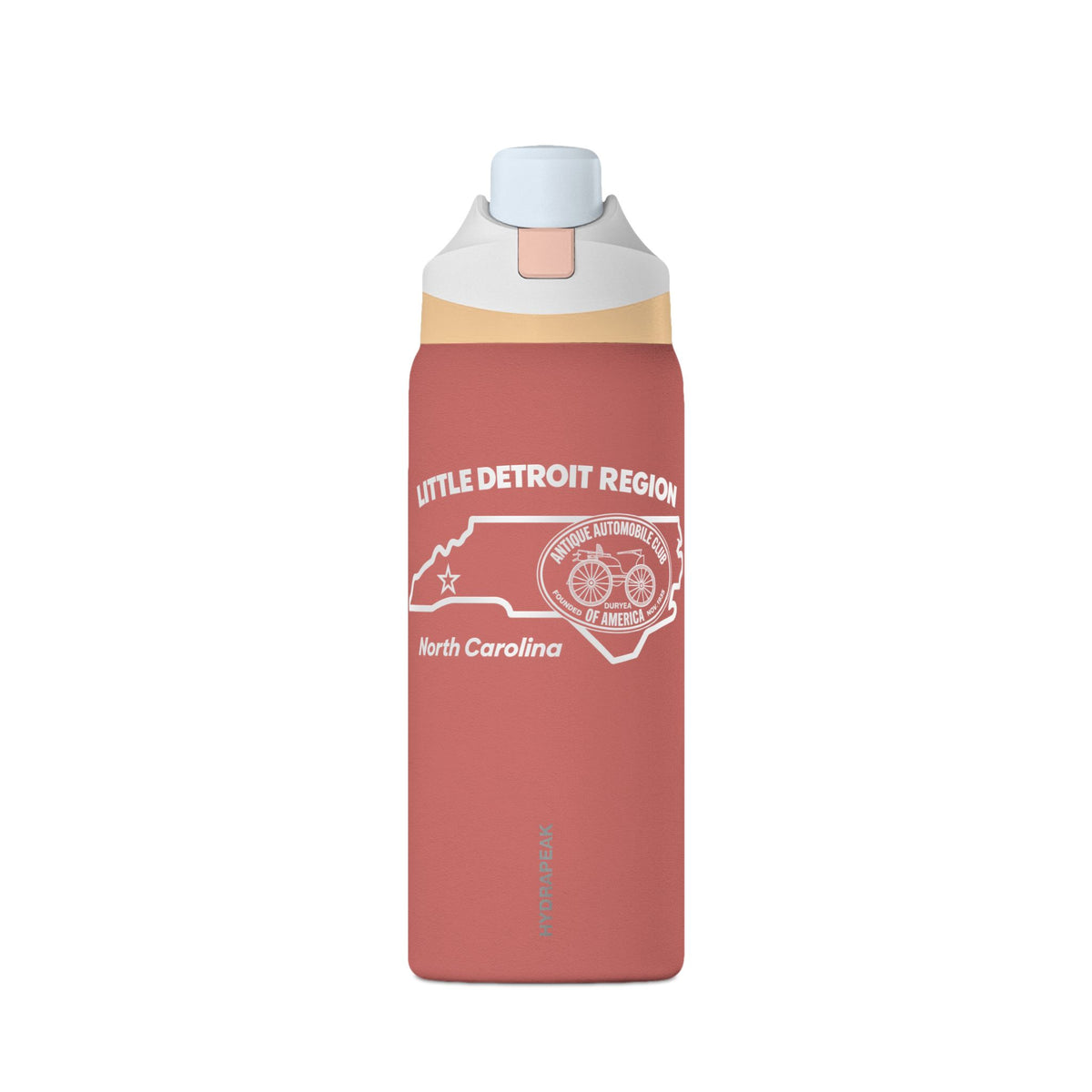 Little Detroit Region North Carolina 32oz Insulated Water Bottle