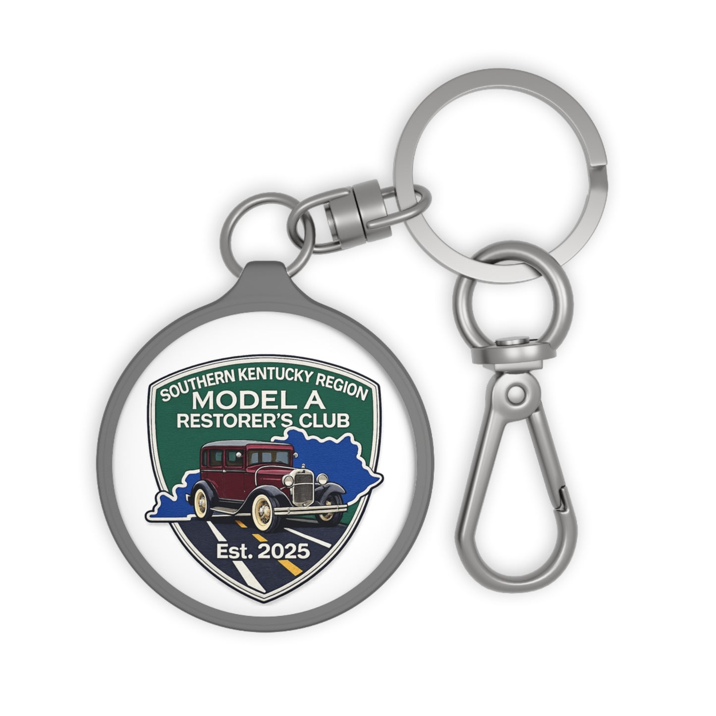 Southern Kentucky Region Model A Restorer's Club Keyring Tag — Southern Kentucky Region, Est. 2025