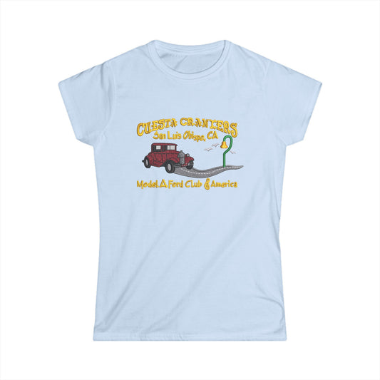 Cuesta Crankers MAFCA (front logo) Women's Softstyle Tee