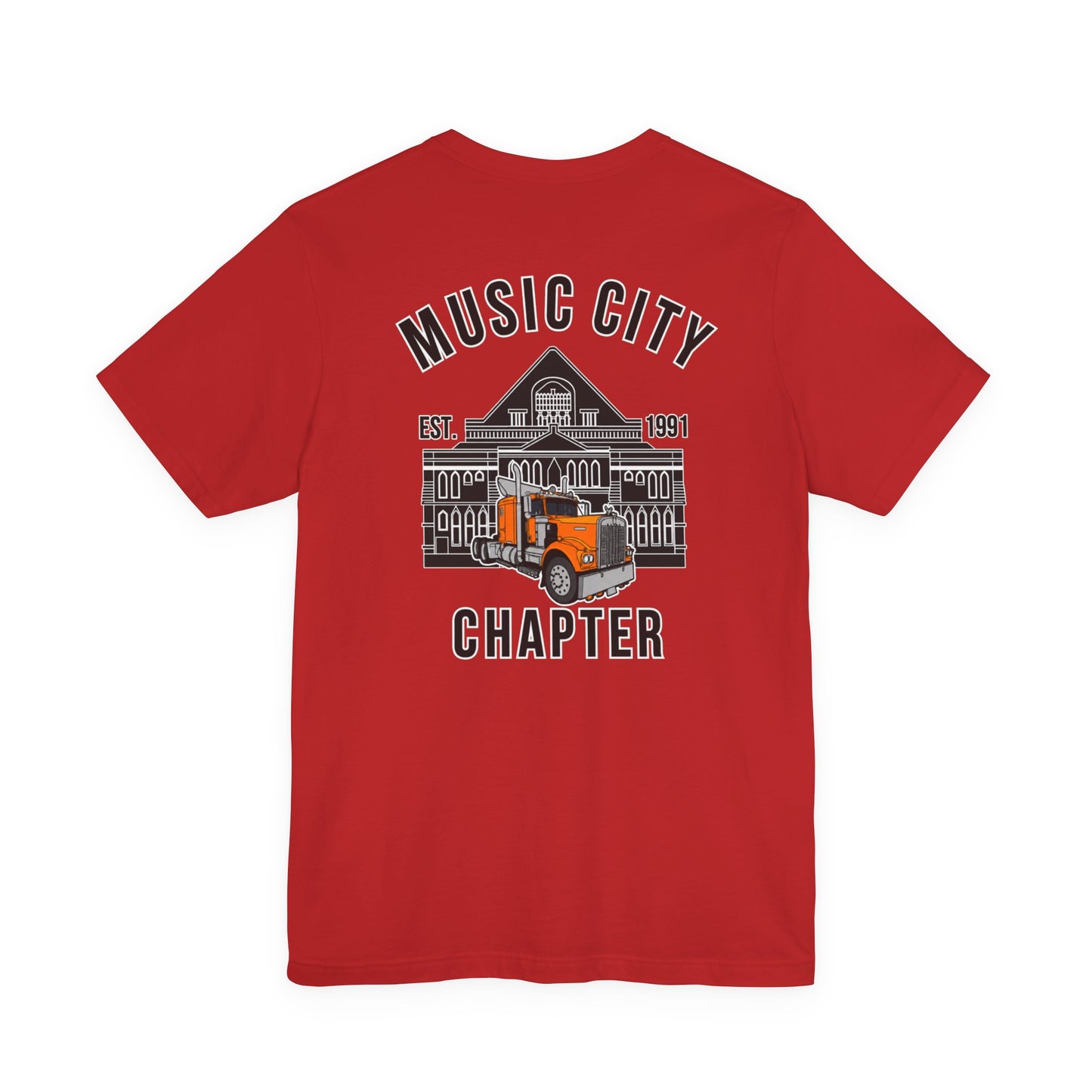 Music City Chapter ATHS T-Shirt — Chest Logo and Back Logo