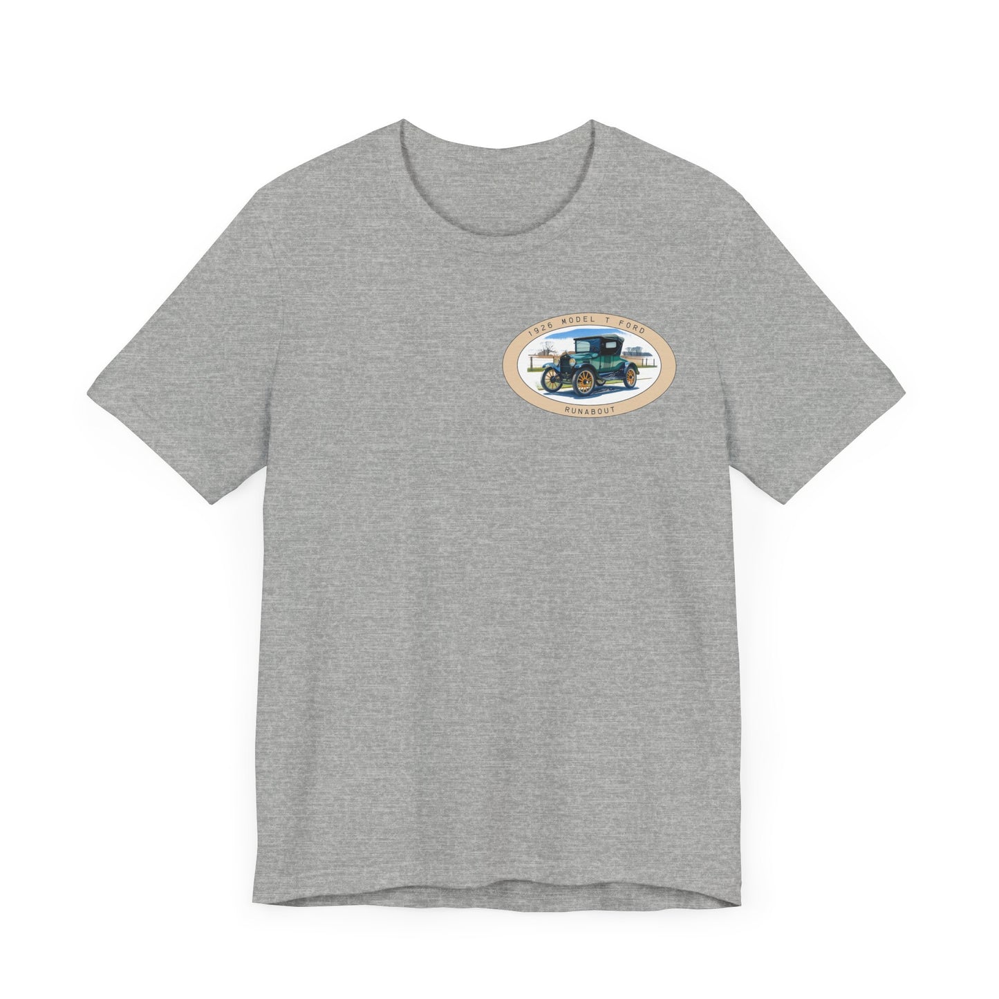 1926 Model T Ford Runabout, Unisex Casual Summer Wear, Gift for Car Enthusiasts