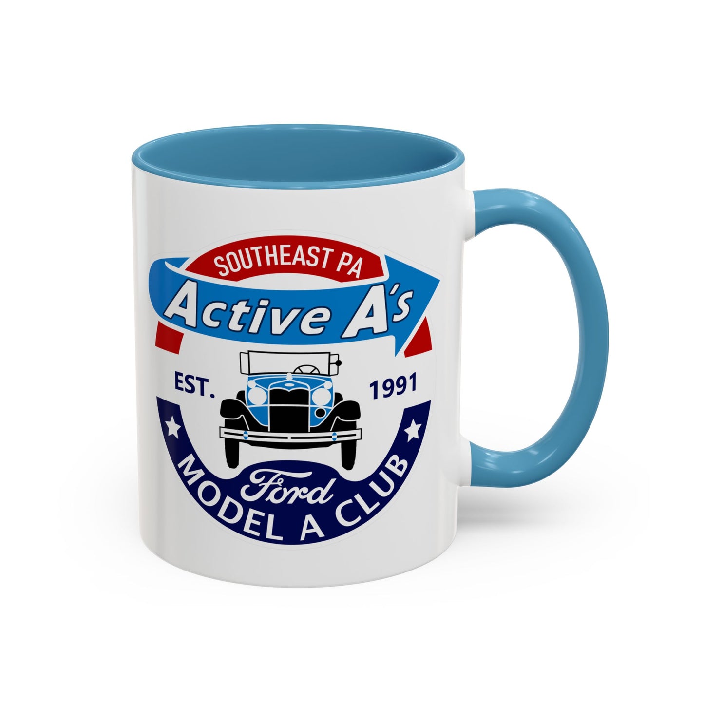 Active A's Ford Model A Club Coffee Mug — (11/15 oz)