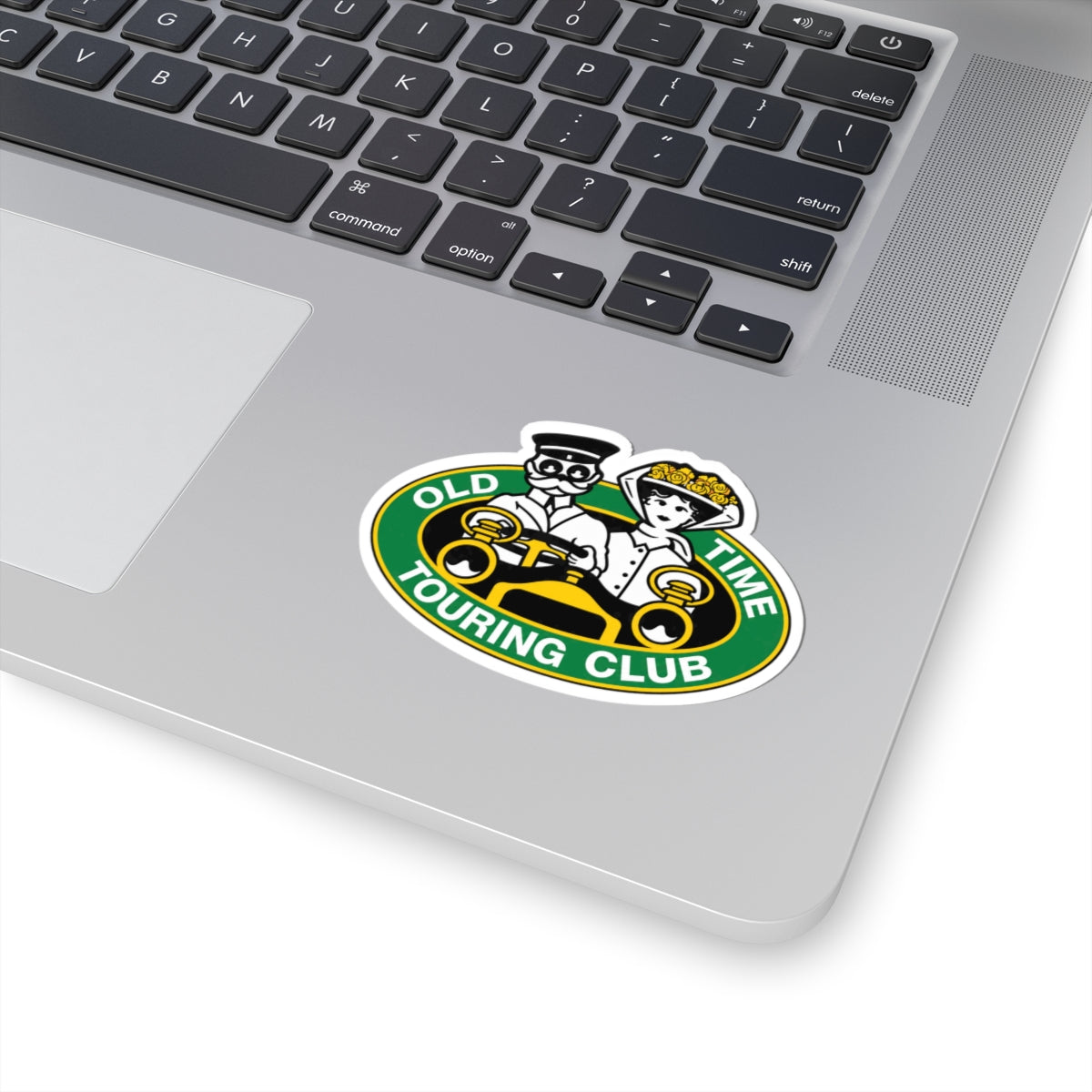 Old Time Touring Club Sticker — Great for Windshields!